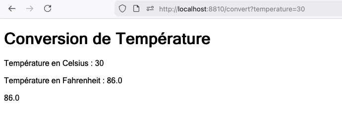 pas de changement d'url